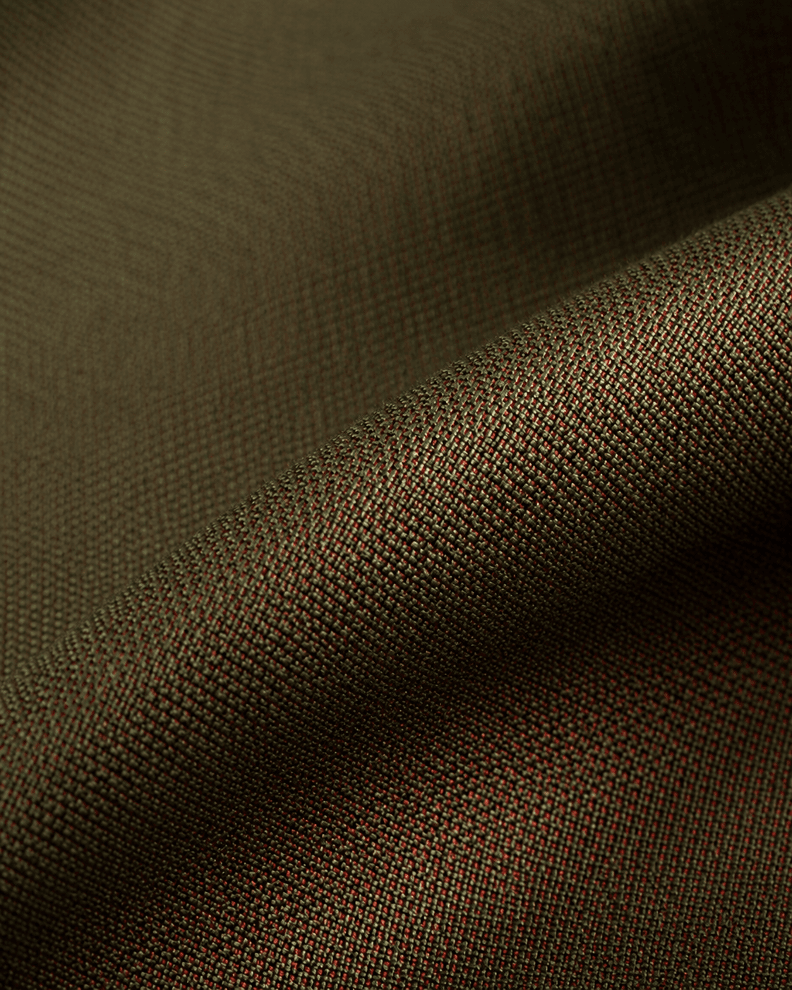 Macro view of solaro-style cloth with red undertone