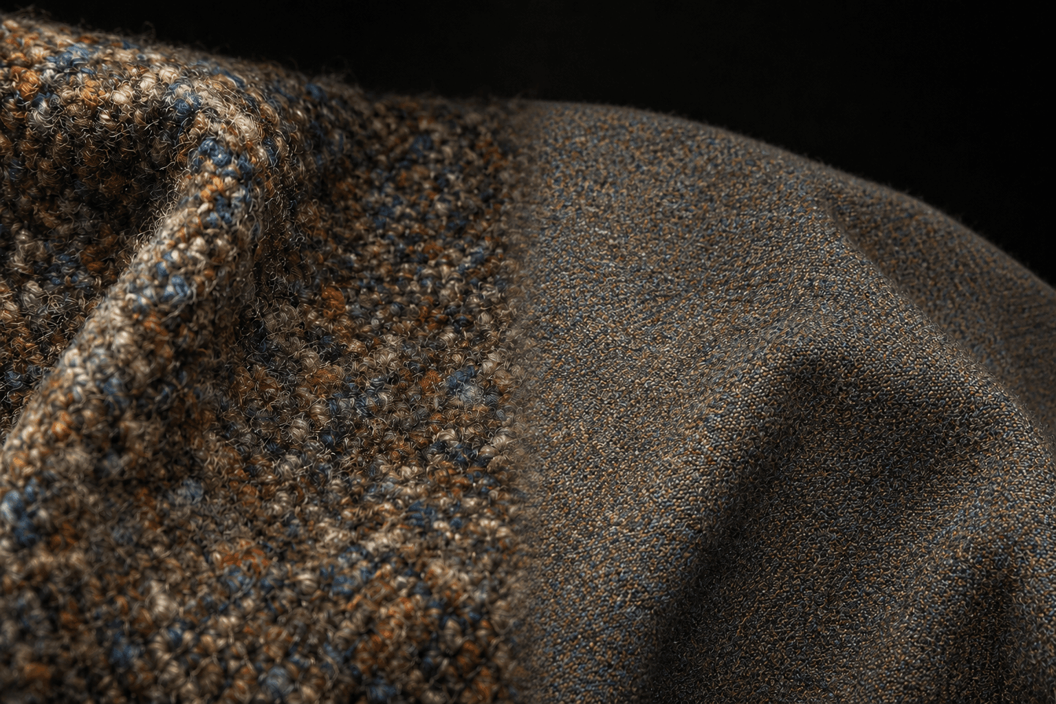 Tweed colour pointillism