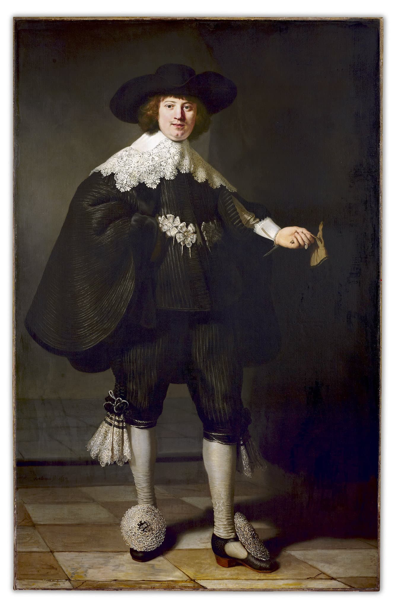 Rembrandt portrait of Marten Soolmans