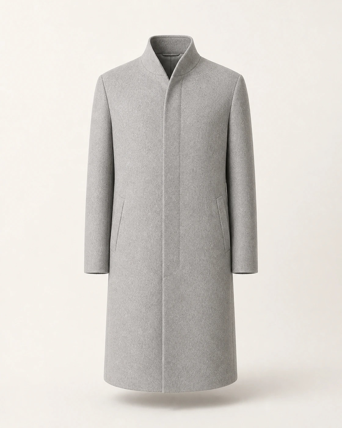Rainline Grey Overcoat / 雨线灰大衣