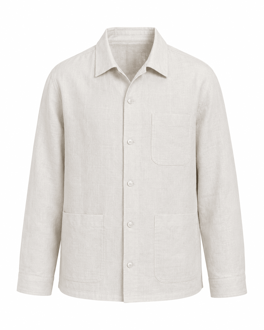 Chalk Ecru Atelier Overshirt product visual