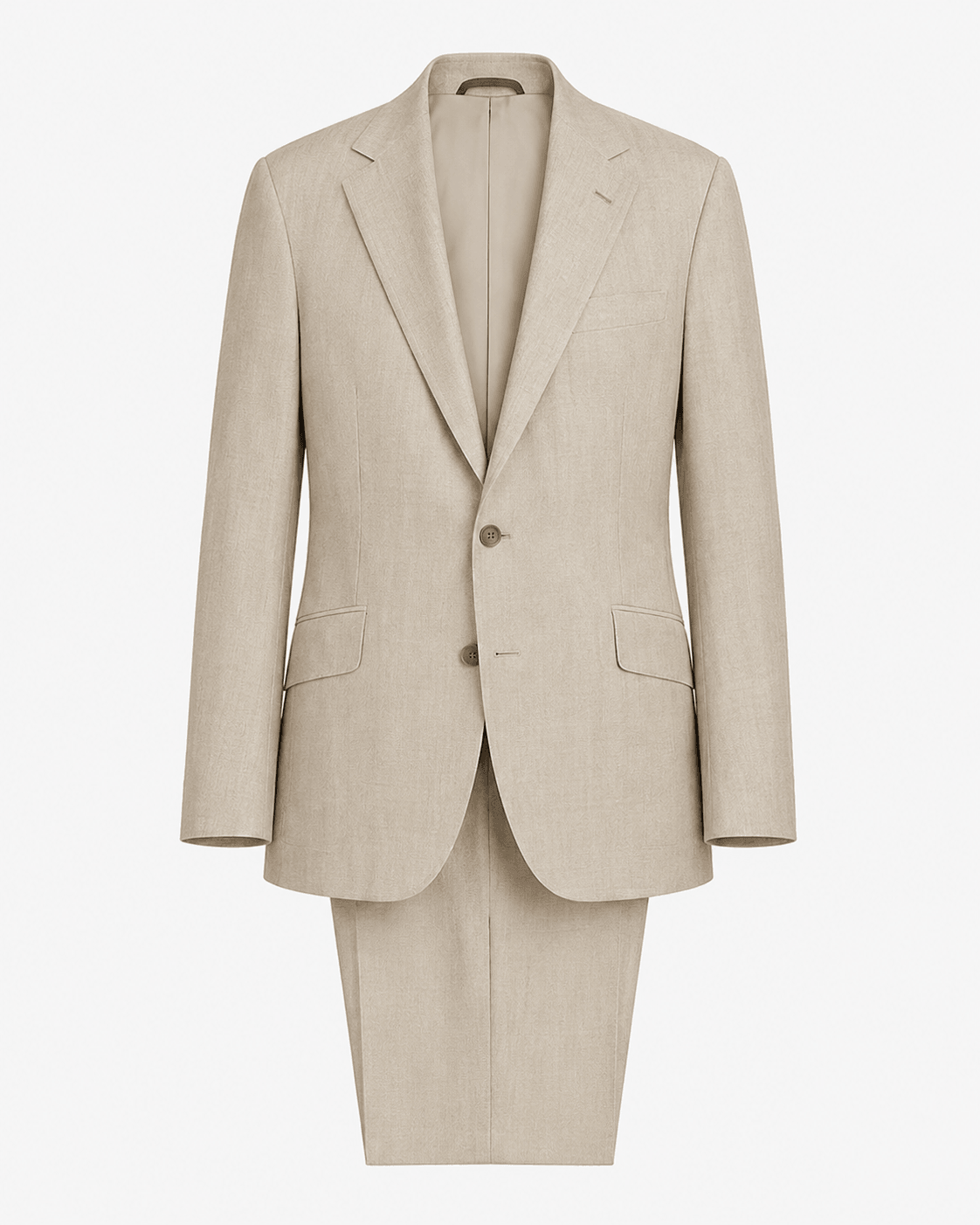 Soft Beige Summer Suit product visual